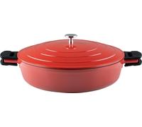 Kelomat poêle à braiser Keramika Red Ø28 cm avec couvercle fonte d'aluminium alliage