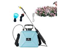 keloppasit Pulvérisateur À Pompe Électrique | Nettoyant 3 Buses - Pulvérisateur De Pelouse 5L avec Bandoulière Et Lance Télescopique - pour Auto Vitres Sols Piscine Jardin Pelouse
