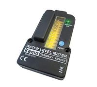 Kemo Indicateur de niveau M167N pour réservoirs d'eau fonctionnant sur batterie. Mesure à distance jusqu'à 100 mètres. Pour eau de pluie, chambres d'égout, réservoirs à lisier. Avec voyants LED