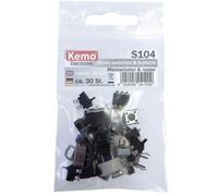 Kemo Lot de microrupteurs, Bouton + interrupteur