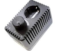 Kemo Régulateur de puissance FG002N 230 V/AC pour charges résistives ou inductives. Contrôle de la puissance en continu. Gestion de courte puissance jusqu'à 1600 watts, Noir