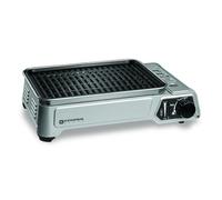 Barbecue à gaz portable 1900W Plaque anti adhesive amovible Camping + Mallette de transport KEMPER
