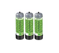 Lot de 3 Bouteilles de gaz Argon pur 110 Bar 2.2 Litres Jetable Soudage MIG KEMPER