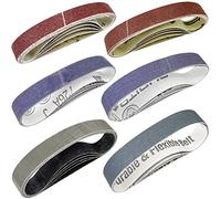 Ken Onion Edition (WSKTS-KO) Lot de 30 bandes abrasives de rechange pour couteaux tranchants et aiguiseurs 80/120/240/400/1000/2500