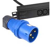 kenable PDU C13 Prises 12 voies vers 32 A Commando Unité de distribution horizontale 3 m