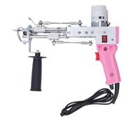 KENANLAN Pistolet à Touffeter, Boucle de Poils Coupés, Vitesse de Poils | Machine de Fabrication de Tapis, Kit de Tissage de Tapis en Acier Inoxydable, Outil D'art de Bricolage pour Débutants et
