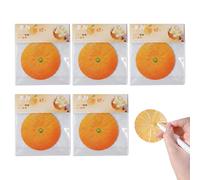 Kenazkas Notes adhésives en forme de fruits | Bloc-notes en forme de fruits | 7,9 cm | pour bureau, salle de ureau, université, travail, maison, couples, amis, camarades de classe
