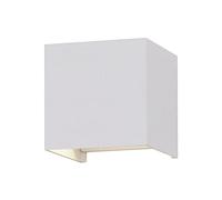 KENDO 16/2032-10 Applique murale extérieure LED IP54 IK06 2 x COB 6 W 3000 K 850 lm Angle réglable Blanc