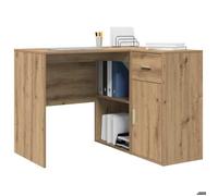 Kenneth@ Bureau d'angle - 1 PERSONNE - Table d'ordinateur - 2 pcs - chêne artisanal - 102x50x75 cm - LL326