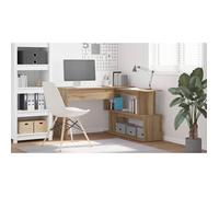 Kenneth@ Bureau d'angle - 1 PERSONNE - Table d'ordinateur - chêne artisanal - 200,5x50x76 cm - bois d'ingénierie LL724