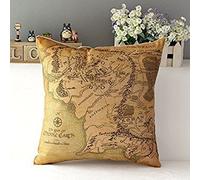 Kenneth case/Taies d'oreillers Lord of the Ring Cotton Cushion Cover Sofa Decorative Throw Pillow Chair Car 18X18 Inch(One Side)