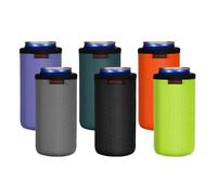 KENOBEE 6x 16oz Manchons Isolants Refroidisseur Canette, Porte-boisson refroidisseur de canettes Antidérapants Réutilisables, Pochettes pour canettes de Bière (500ml, 6 Couleurs)