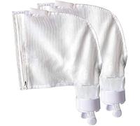 Kensbro Lot de 2 Sacs Filtrants pour Piscine Polaris | 280 & 480 avec Fermeture éclair et Fermeture (Blanc)