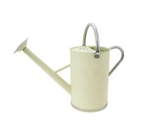 Kent & Stowe Arrosoir Vintage de 9 litres en crème - Verseuse en Acier galvanisé pour arrosage Quotidien - Verseuse de Style Anglais Classique avec 2 poignées