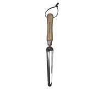 Kent & Stowe pelle à plantes étroite - Pelle de jardin allongée en inox pour planter, pelle à main avec poignée en frêne, longueur : 33 cm