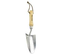 Kent & Stowe petite pelle - Pelle de jardinage en acier inoxydable pour planter et rempoter, mini-pelle avec poignée en frêne, longueur : 33,5 cm
