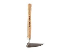 Kent & Stowe rasette de Jardin - Binette à Main en INOX pour Lutter Contre Les Mauvaises Herbes, houe avec Manche en frêne, Longueur : 32 cm