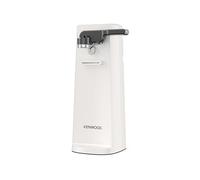 Kenwood CAP80.000WH Ouvre-boîte électrique multifonction 3 en 1 avec aiguiseur de couteaux intégré, ouvre-boîte et décapsuleur, avec enrouleur de câble, blanc