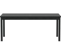 Kenya table de jardin 90x180cm noir.