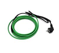 KEPOHK 1~15 m câble chauffant autorégulant à l'intérieur du tuyau d'eau 17 W/m fil chauffant antigel avec prise 2 mètres 220 v-with-EU