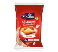 KER CADELAC - Madeleines Ultra Moelleuses, Plaisir Gourmand et Texture Fondante (Paquet 400g) - Le lot de 4