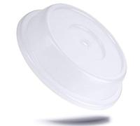 Kerafactum Cloche pour assiette - Cloche pour micro-ondes - en polypropylène Protection anti-éclaboussures - Double trou de préhension - Empilable