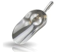 Kerafactum Pelle Pratique Grande cuillère à Farine Sac cuillère à Nourriture Sac cuillère à Nourriture cuillère à Sucre cuillère à Sucre en métal Fonte d'aluminium Semi-Circulaire sans Soudure antiro