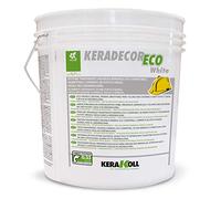 Kerakoll Keradecor Eco White 14 l Peinture respirante adaptée pour salles de bains et cuisines