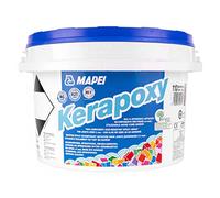 Kerapoxy Poxy Grout 2 kg de colle époxy résistante à l'acide et coulis pour mur et sol (chocolat)