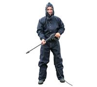 Kerbl 291243 Combinaison de lavage et de nettoyage imperméable, NOIR, Taille M