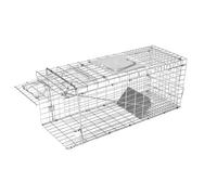 Pièges à rongeurs pliant à une entrée Kerbl Alive Predator ecoflex Argenté 80x25x30 cm