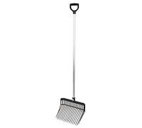Kerbl 323477 Fourche à Copeaux Premium Noir pour Élevage/Agriculture Urbaine