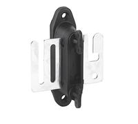 Kerbl 44355/046 Lot de 4 isolateurs professionnels pour portail à bande Noir