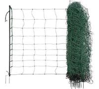 Kerbl AKO OviNet Schafnetz Länge 50 m, Höhe 90 cm, inkl. 15 Pfähle Doppelspitze