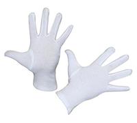 Kerbl Dermatex 29725/6 Lot de 6 gants en coton blanchi pour femme (8)
