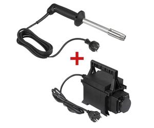 Kerbl Ecorneur 250W/24V prise tripolaire Eurofarm & pointe