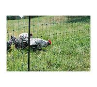 Kerbl Filet À Volailles Poultrynet Vert, Électriﬁable, Double Pointe, 50m, 106 cm pour Élevage/Agriculture Urbaine
