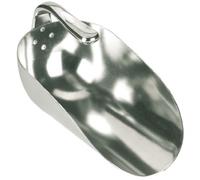 Pelle doseuse en aluminium manche intérieur Kerbl Argenté TU