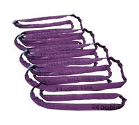 Kerbl Sangle Ronde, capacité de Charge : 1 t/2 t - Circonférence : 3 m - Double Gaine (Lot de 4)