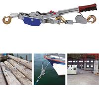 Kerbl Seilzug mit Ratsche Hand Power Puller (360° drehbar, Seillänge 3 m) 37117