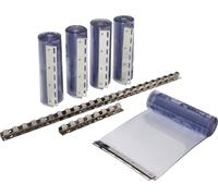KERBL Streifenvorhang-Set 2x PVC Streifen Maße 30x225 cm, Sträke 3 mm