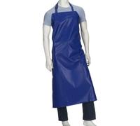 Kerbl Tablier de lavage, motif agriculture, maison, cour, imperméable, bleu, 125 x 125 cm