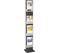 kerkmann Porte-brochures First, 4 compartiments