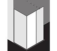 Kermi Champ Walk-In XB à un angle XBFFW05020VPK 51,7x200cm, pour combinaison avec système de verre