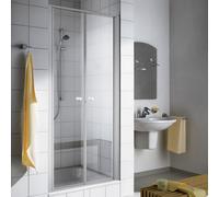 Kermi Ibiza 2000 porte battante PTD I2PTD080181AK 80x185cm, TSG clair, argent mat brillant