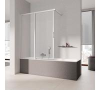 Kermi Liga Pare-baignoire, mobile, LIH2L100151AK, LIH2L
