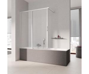 Kermi Liga Pare-baignoire, mobile, LIH2L100151AK, LIH2L