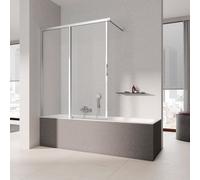 Kermi Liga Pare-baignoire, mobile, LIH2L10015VAK, LIH2L