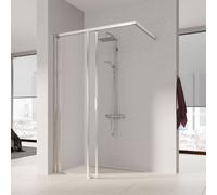 Kermi Liga Paroi de douche à l’italienne avec élément coulissant, LIJ2L11020VPK, LIJ2L