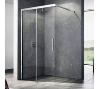 Kermi Nica Paroi de douche à l’italienne, avec élément coulissant, NIJ2L10020VAK, NIJ2L
